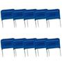 Imagem de Kit 10 Pçs Capacitor Poliester 4m7 X 250v Azul