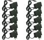 Imagem de Kit 10 Peças - Fonte 9V 1A DC Chaveada com Plug P4 5.5x2.1mm Idal para Arduino Bivolt 110V 220V (6457)
