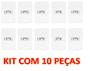 Imagem de kit 10 peças Tomada 2 Pinos com Terra 10A Placa Weg Composé