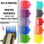Imagem de Kit 10 Pentes Com Pente De Disfarce Incluso Uso Profissional
