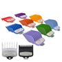 Imagem de Kit 10 Pentes Guia De Disfarce Premium Wmark Colorido 10 Cor
