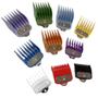 Imagem de Kit 10 Pentes Guia De Disfarce Premium Wmark Colorido 10 Cor