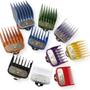 Imagem de Kit 10 Pentes Guia De Disfarce Premium Wmark Colorido 10 Cor