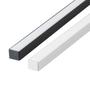 Kit 10 Perfil de Led Reforçado Sobrepor 17x14mm 1m Fita Led - Pasilux Imagem de Kit 10 Perfil de Led Reforçado Sobrepor 17x14mm 1m Fita Led