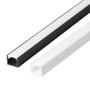Kit 10 Perfil de Led Reforçado Sobrepor 17x14mm 1m Fita Led - Pasilux Imagem de Kit 10 Perfil de Led Reforçado Sobrepor 17x14mm 1m Fita Led