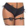 Imagem de Kit 10 Perneiras Para Revenda Atacado Elásticas De Renda Com Laço Persex Lingerie