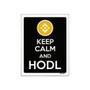 Imagem de Kit 10 Placa Decoraçao - Keep Calm Hodl Hold Bnb