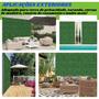 Imagem de Kit 10 Placa Grama Planta Artificial Muro Inglês Buchinho Mural Decoração 40 X 60cm Cobre 2,4m² Decoração De Parede Jardins