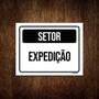 Imagem de Kit 10 Placa Sinalização - Setor Expedição