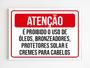 Imagem de kit 10 placas de aviso proibido uso de óleos na piscina mdf