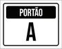 Imagem de Kit 10 Placas Portão A 36X46