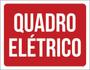 Imagem de Kit 10 Placas Quadro Elétrico Vermelho 36X46