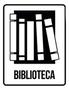 Imagem de Kit 10 Placas Setor Biblioteca 36X46