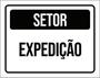 Imagem de Kit 10 Placas Setor Expediçao 36X46