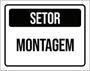 Imagem de Kit 10 Placas Setor Montagem 36X46