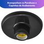 Imagem de Kit 10 Plafons de Sobrepor E27 Preto - G-Light