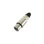 Imagem de Kit 10 plug hjh xlr canon femea hx084