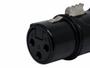 Imagem de Kit 10 Plugs Conector Xlr Canon Macho Q13b Csr Microfone Dmx