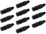 Imagem de Kit 10 Plugs Conector Xlr Canon Macho Q13b Csr Microfone Dmx