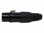 Imagem de Kit 10 Plugs Conector Xlr Canon Macho Q13b Csr Microfone Dmx