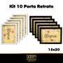 Imagem de Kit 10 Porta retrato 15x20 com Proteção em Acrílico