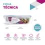 Imagem de Kit 10 Potes de Vidro Retangular com Tampa Hermética 2260ml
