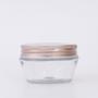 Imagem de Kit 10 Potes Pet Cristal Transparente 50ml com tampa Alúminio ou Plástica  Potinho Plástico  50g