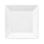 Imagem de Kit 10 Pratos de Sobremesa Quartier White Oxford Porcelana 20cm