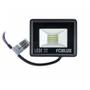 Imagem de Kit 10 projetor refletor led aluminio 20w verde bivolt foxlux