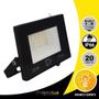 Imagem de Kit 10 Refletor Led Holofote 20w Luz Quente Amarela Ip66 3000 Blumenau