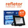 Imagem de Kit 10 Refletores de Led 30W Fortled