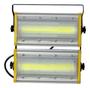 Imagem de Kit 10 Refletores Linear 200w Ultra Led Branco Frio Ip68