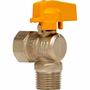 Imagem de Kit 10 Registro Esfera ANGULAR 1/2 NPT x 1/2 NPTF
