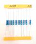 Imagem de Kit 10 Resistor de Precisão 220R 1/2W 1%