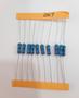 Imagem de Kit 10 Resistor Precisão 2k7 1% 1/2W