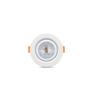 Imagem de Kit 10 spot led elgin luminária mr16 5w 3000k branco quente direcionável redondo