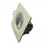 Imagem de Kit 10 spot led mini 3w bivolt 6500k quadrado foxlux led90.72