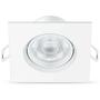 Imagem de Kit 10 Spot Led Philips Quadrado Embutir 4.2w Luz Quente 2700K