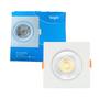 Imagem de Kit 10 Spot Led Quadrado Embutir 5W MR16 Branco Frio 6500K