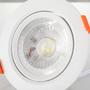 Imagem de Kit 10 Spot Redondo Led-5w Direcionável Embutir-BRANCO FRIO