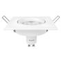 Imagem de Kit 10 spots de led quadrado 5w bivolt base gu10 philips