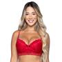Imagem de Kit 10 Sutiãs Lingerie Bella Fiore Modas Com Bojo Renda e Elástico Roupa Íntima