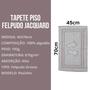 Imagem de Kit 10 Tapete de Banheiro Piso Felpudo Atoalhado Super Grosso Pezinho 600gr/m²