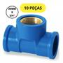 Imagem de Kit 10 te soldavel c/b latao agua fria 250mmx3/4 krona 0505