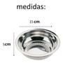 Imagem de Kit 10 Tigela Inox 15Cm X 5Cm: Durável, Elegante E Versátil