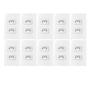 Imagem de Kit 10 Tomada Dupla 10 Amperes Completa Luxuosa 4x2 250v