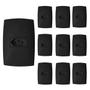 Imagem de Kit 10 Tomada Simples 10a Home Grafite Fosco Com Placa 4x2 Blux