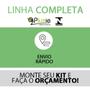 Imagem de Kit 10 Tomadas Simples 20A Ideale Pluzie 4x2 branca 250V