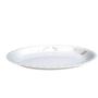 Imagem de Kit 10 Travessas Oval 30 Cm Melamina / Plastico Decoracao Marmorizado  Fuxing 