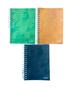 Imagem de kit 10 un Caderno Espiral Capa Flexível c/ 96 folhas de 1/8